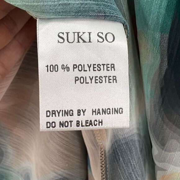 Suki So Tie Dye Kimono Topper - Picture 9 of 10